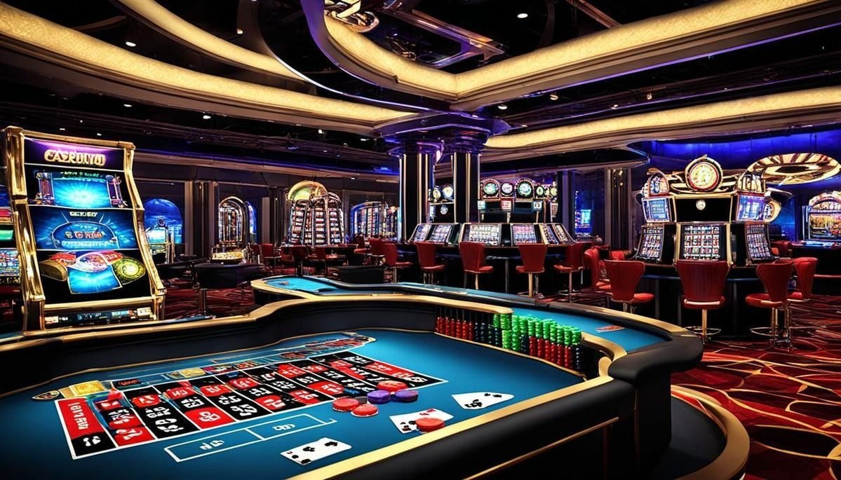 Pemain Indonesia menikmati live casino baccarat dari ponsel di rumah melalui podiumtoto